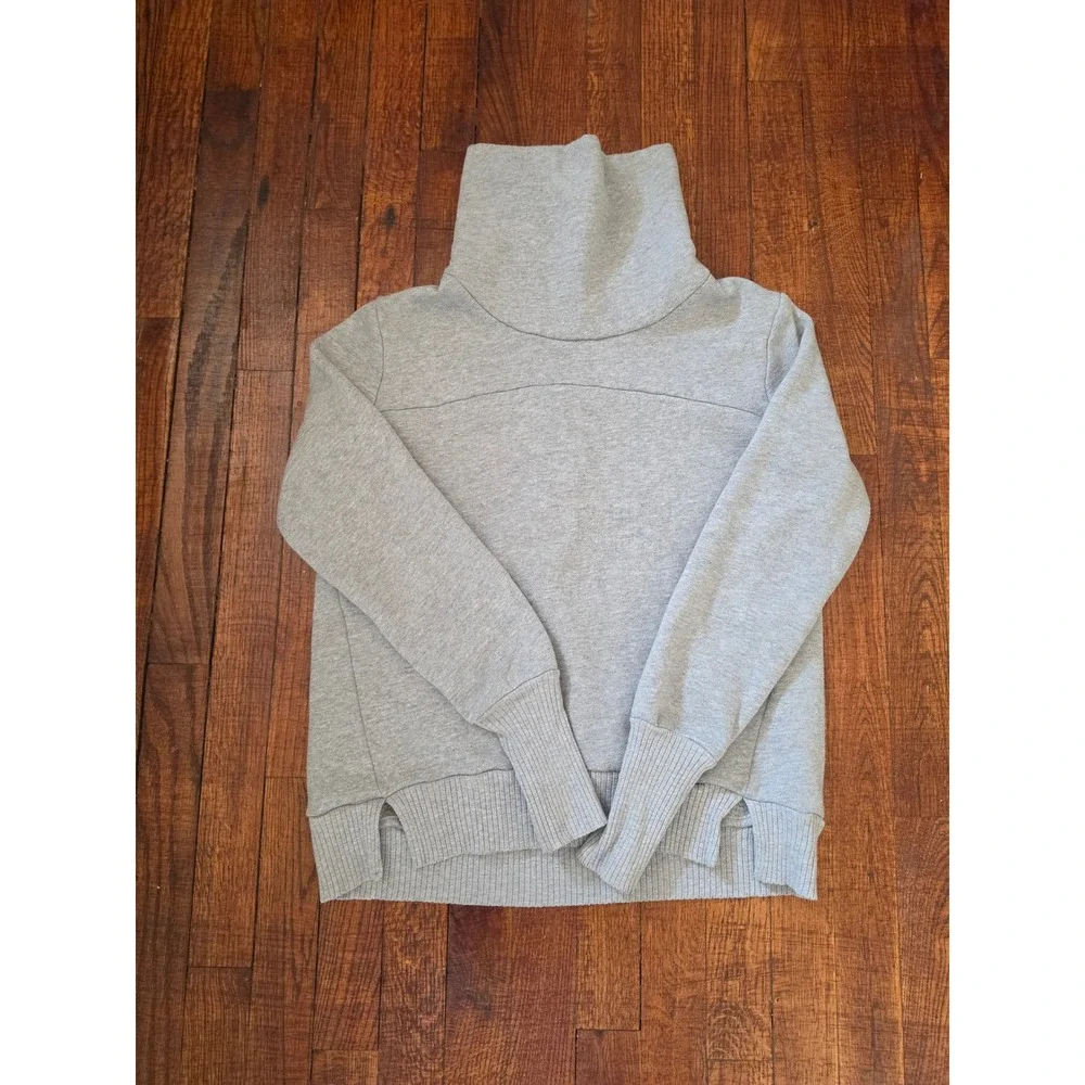 ALO Gray Cotton Smart Casual Sporty Sweatshirt Sweater sz S-M READ